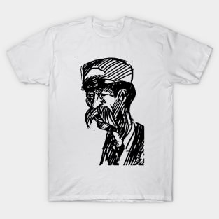 Conductor Sketch Front T-Shirt